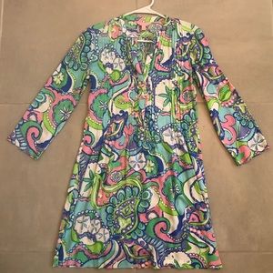 Lilly Pulitzer button down dress xs
